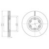 DELPHI BG4319 Brake Disc